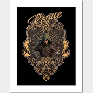 The Rogue - D20 Series Posters and Art